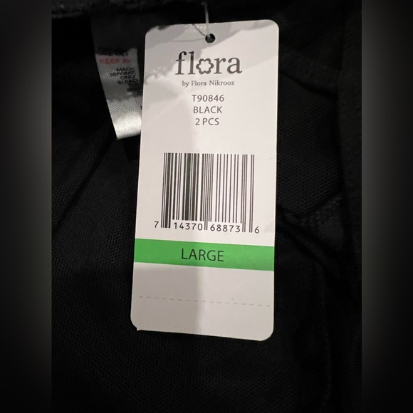 NWT Flora by Flora Nikrooz Babydoll Chemise & Panty Pajama Set size large - Picture 6 of 6